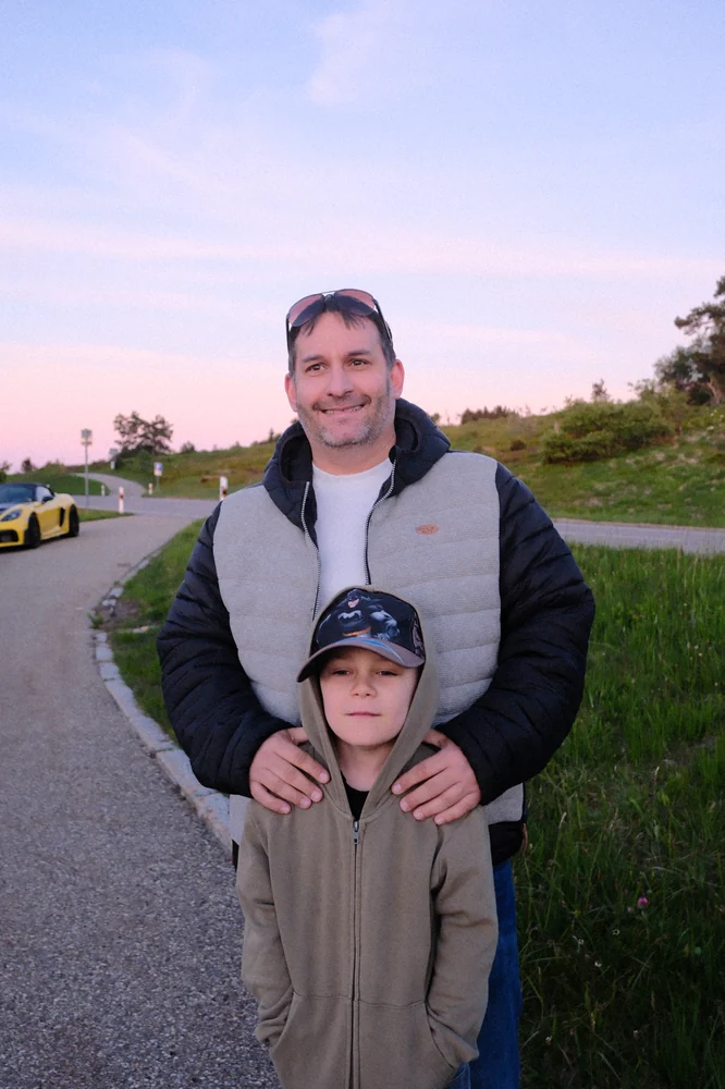 Zwei Generationen gemeinsam beim Sunrise Run