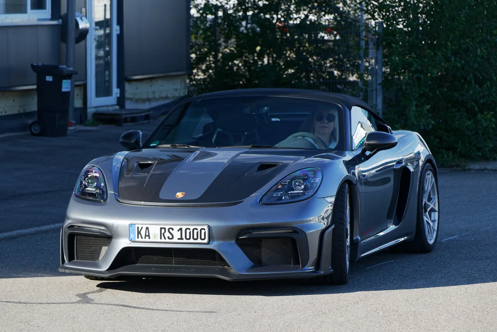 Porsche Spyder RS beim gemeinsamen Treffpunkt
